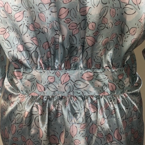 Thalia Sodi intimates satin silky feeling wrap robe kimono size small/medium - Picture 10 of 13